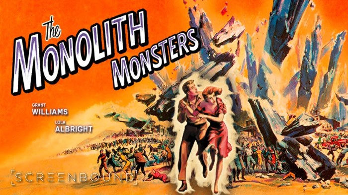 THE MONOLITH MONSTERS